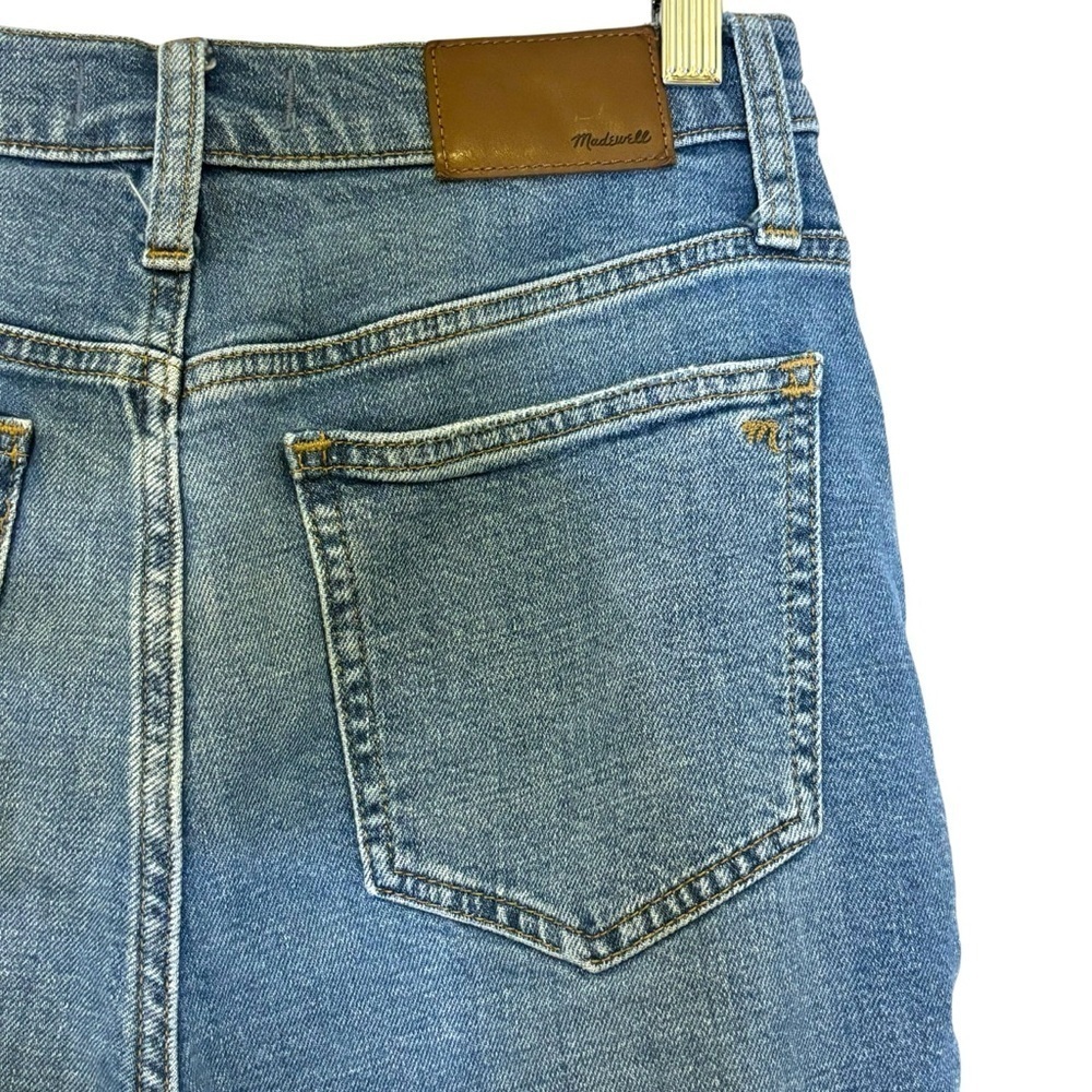 Madewell jeans slim demi-boot crop high rise medium wash size 26 - Picture 7 of 10